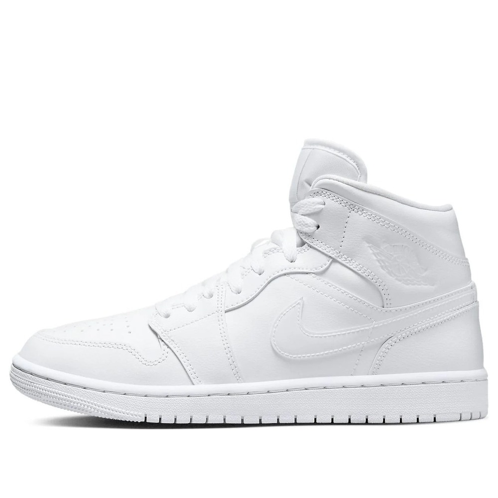 12W / 10.5M - [NEW] Women's‎ Air Jordan 1 Mid Shoes 'White' DV0991-111
